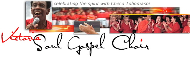 Victoria's Soul Gospel Choir is directed by Checo Tohomaso in Victoria, BC, Canada